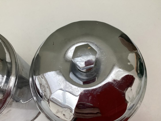 Image 1 of Barattoli vintage in stile Art Déco per caffè, zucchero e cicoria.