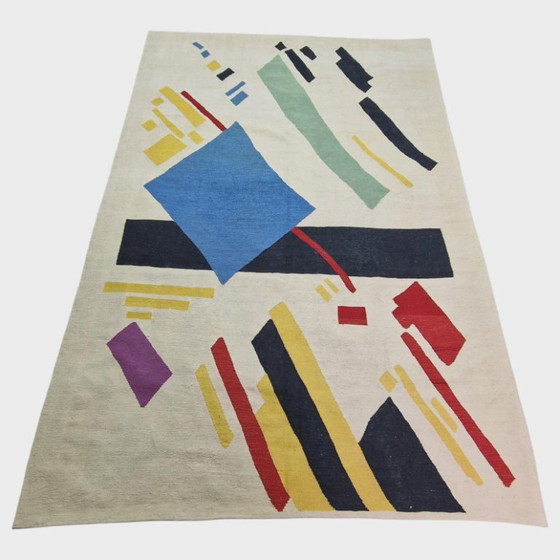 Handgeweven wandtapijt van Kasimir Malevich, Suprematistisch | Beperkte oplage | Textiel | 303 × 205 cm (119 (photo 5 of 10)