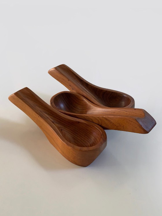 Vintage Jean Gillon Jacaranda Rosewood Pipe Holder – Italma WoodArt Brazil 1960s – Decorative Objects (photo 6 of 6)