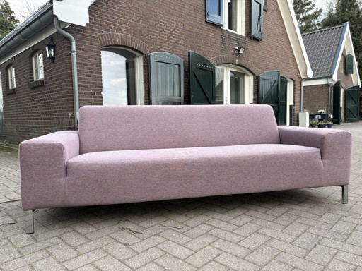 Canapé Gelderland en tissu rose chiné