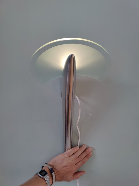 Image 1 of Set (2) di lampade da parete Alien, di Joan Auger per Metalarte anni '80