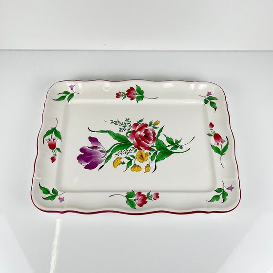 Plato rectangular Modelo Réverbère de KG Lunéville – KG Luneville, Loza, Ceramic (photo 3 of 5)