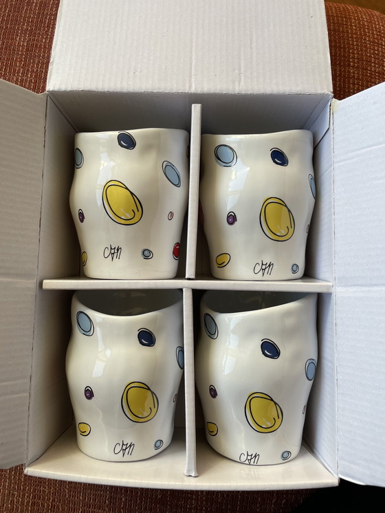 Image 1 of 4 Becher Artihove mit passendem Tablett