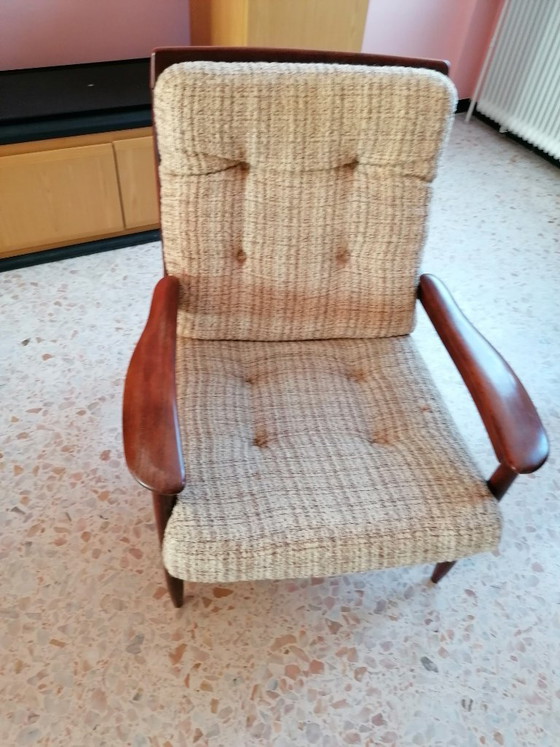 Image 1 of Scandinavian Living Room Set FD-118 – Grete Jalk for France & Søn (1960s)🔴 Description: Authentic Scandinavian living room set