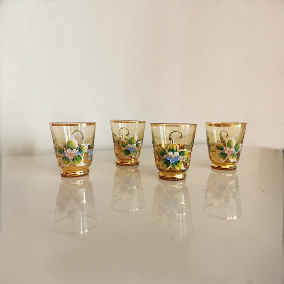 Image 1 of DECANTER AND LIQUEUR GLASSES