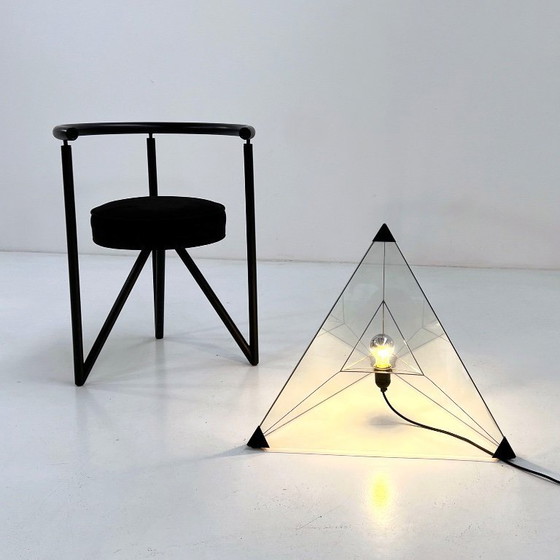 Image 1 of Tetrahedron-Lampe von Frans van Nieuwenborg & Martijn Wegman für Indoor, 1979