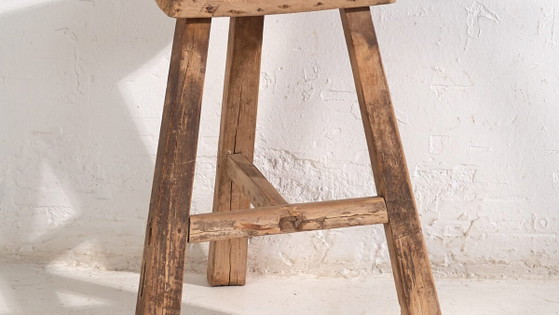 Antique Asian stool - Late Qing Dinasty (c.1900) #7 (photo 3 of 40)