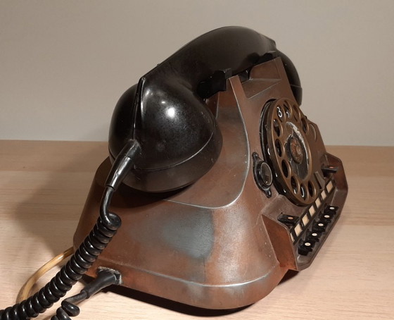 Image 1 of Ericsson draaischijf telefoon jaren '40