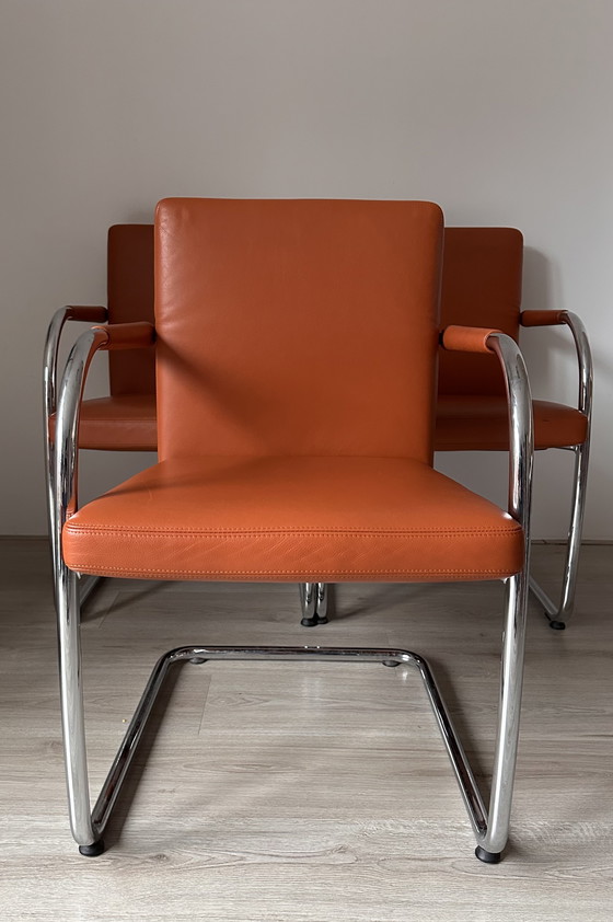 Image 1 of 4x Vitra Visasoft design dining chairs