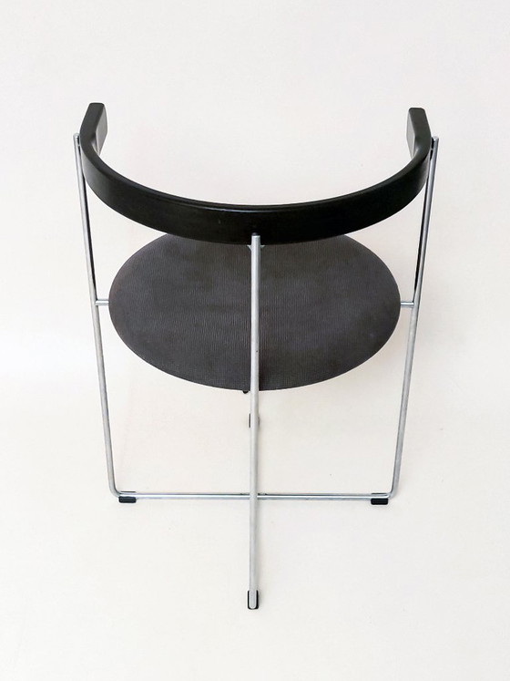 Stoel "Soley" Kusch + Co – Valdimar Hardarson voor Kusch + Co, Klapstoelen, Textile, Vintage (photo 7 of 20)