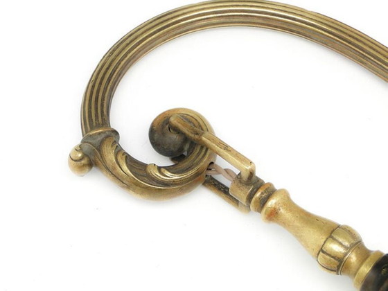 Eclectic Wall Lamp, Poland, 1890s – Wall lights, Brass, Copper (photo 8 of 12)