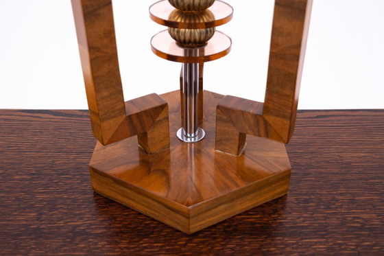 Image 1 of Lámpara de mesa Art Déco, circa 1950, Polonia.