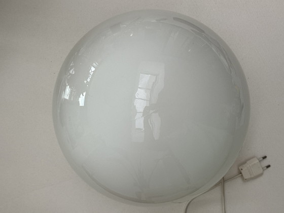 Image 1 of Vintage Solid Globe Lamp Ø 30 cm – Perfect Condition – Original Vynckier