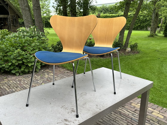 Image 1 of Sedie Fritz Hanzen di Arne Jacobsen 4x