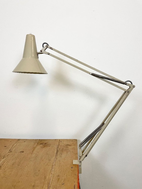 Image 1 of Vintage Beige Architect Table Lamp from Fax, 1970s