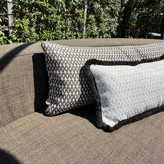 Image 1 of Conjunto de salón orgánico para exteriores, resistente a la intemperie