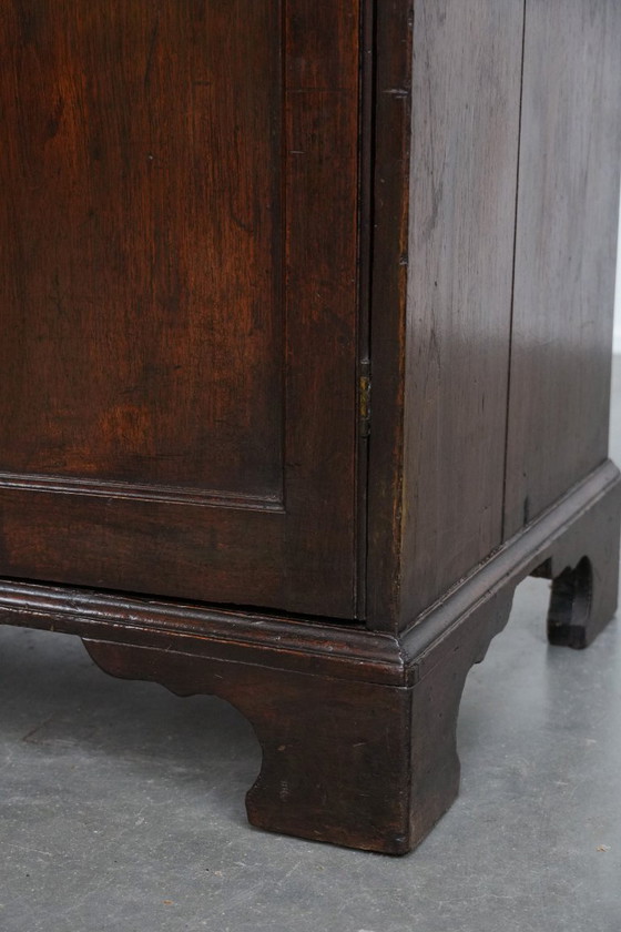 Image 1 of Antico mobile/cassettiera inglese in rovere dei primi anni del XIX secolo