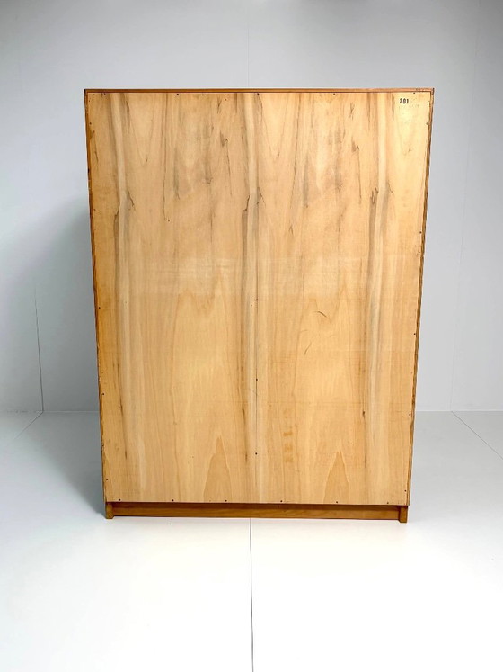 SWISS-FORM Wardrobe – Swiss Mid-Century Design, 1960s – Wall cabinet, Wood (photo 13 of 20)