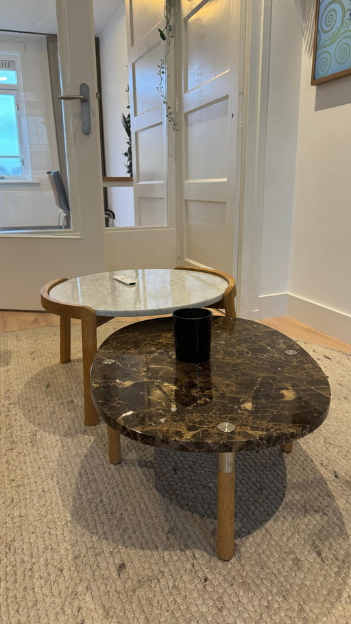 BOLIA tuk Bruine marmeren salontafel