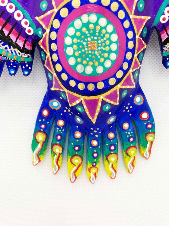 Image 1 of Una statuina di gufo da favola. Realizzata a mano dall'artista.