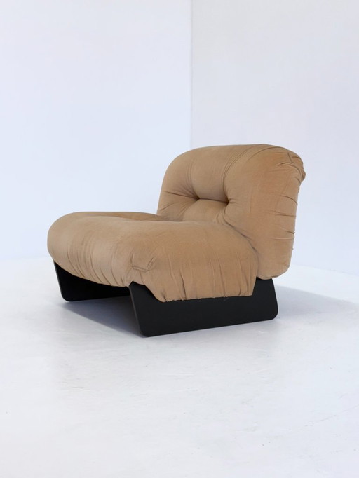 Quatre fauteuils modulables de Giuseppe Munari pour Poltrona Munari