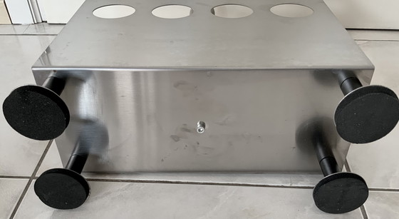 Image 1 of Vintage Design Postmodern Magazine Rack 1980s-90s.