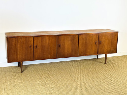 Enfilade scandinave en teck Fristho 1960