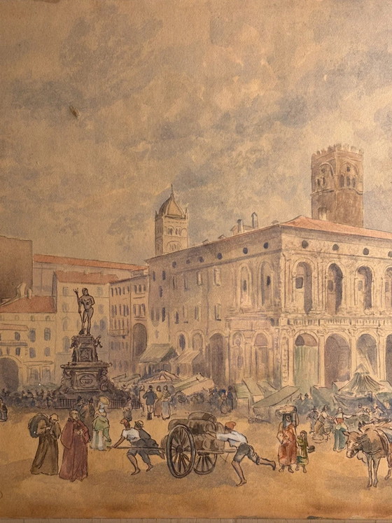 Painting Mixed Media on Bologna Paper by John Prout ( ), Paintings & Drawings (photo 5 of 11)