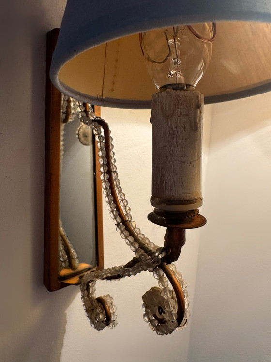 Image 1 of Vintage shabby chic wall sconces