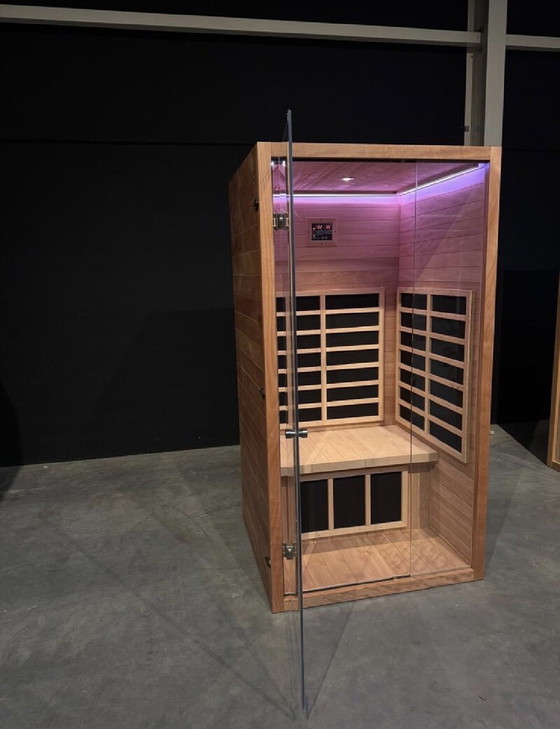 Image 1 of Sauna - NIEUW IN DOOS! - Funda Mahogany 1 persoons infrarood