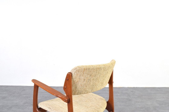 Image 1 of Teak Dining Chair by E. Buch for O.D. Møbler, 1960s