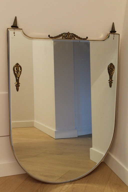 IT Mid Century Mirror Gio Ponti (After)