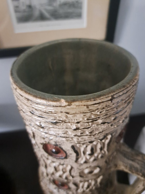 3 Vintage Vases, 2 from West Germany – W. Germany, Ceramic (photo 6 of 9)