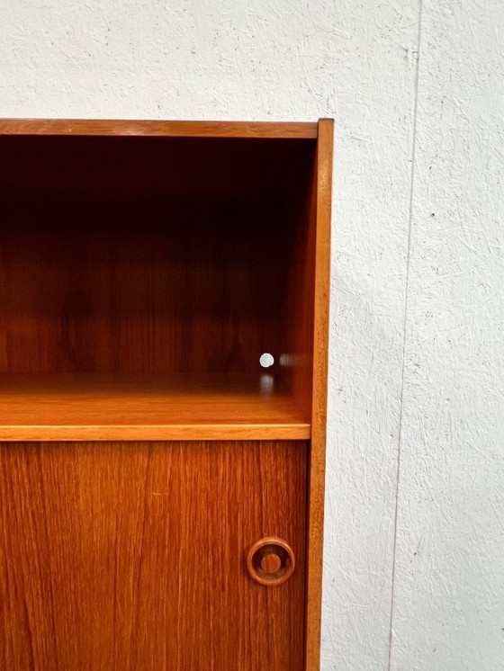 Image 1 of Vintage Highboard, Wandmeubel. Denemarken 1970's