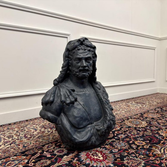 Buste d'Hercule par Lucas Faydherbe – Sculptures, Autre (photo 2 of 9)