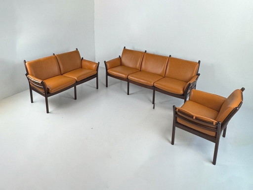 Genius Seating Set, Illum Wikkelsø, Denmark, c. 1960s