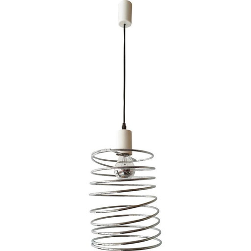 Vintage veer hanglamp 1970