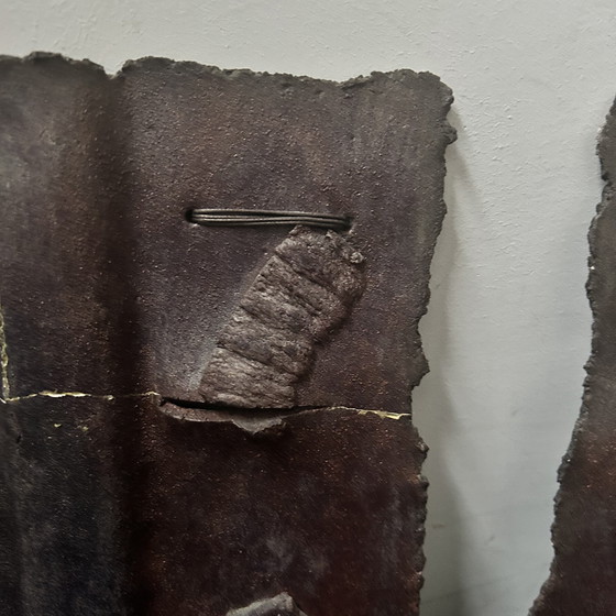 Image 1 of Colja de Roo masker sculpturen Raku