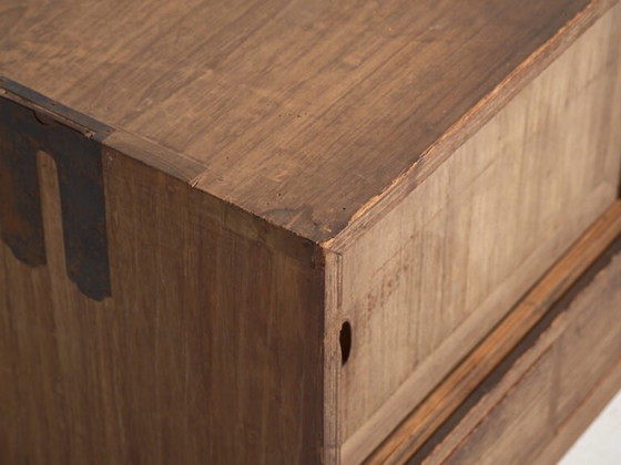 Antique sliding door base cabinet - Taishō / Showa Period (c. ) #9 – Sideboard, Metal (photo 28 of 40)