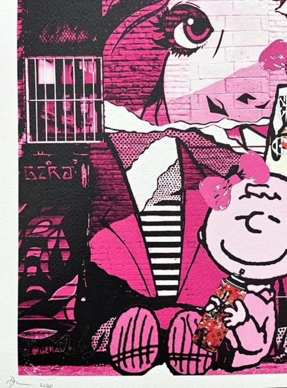 Image 1 of Death NYC - Bart Simpson, Snoopy et Charlie Brown - Édition limitée avec certificat