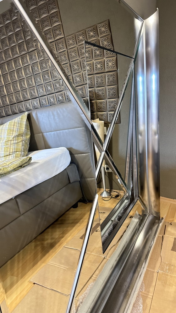 Specchio di design Osmond Driade – Aluminium (photo 9 of 20)