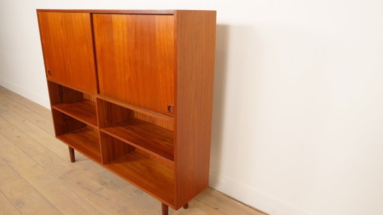 Image 1 of Vintage wandkast | Boekenkast | Teak | 1960s