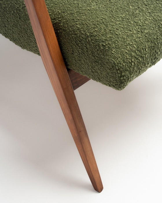 Image 1 of Vintage Mid Century Radomsko fauteuils 1960, set van 2 Gerestaureerd