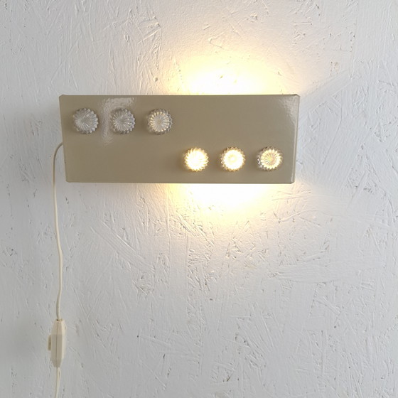 Image 1 of Vintage wall lamp bed lamp cream Herda 70s