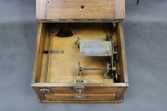 Image 1 of Antike hölzerne Registrierkasse
