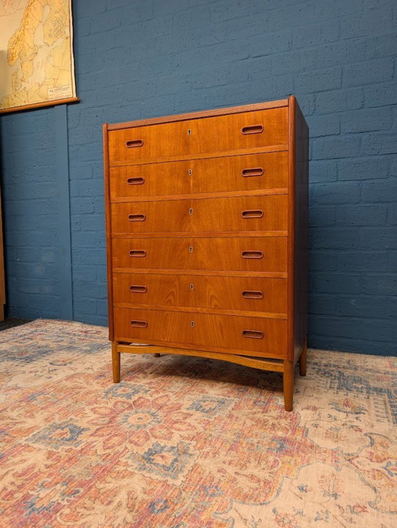 Image 1 of Cassettiera vintage di grandi dimensioni, Danimarca, anni '60