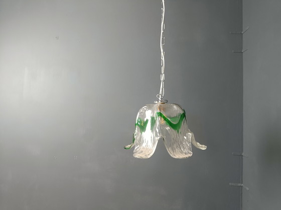 Image 1 of Vintage Murano glazen hanglamp, voor Mazzega, 1960