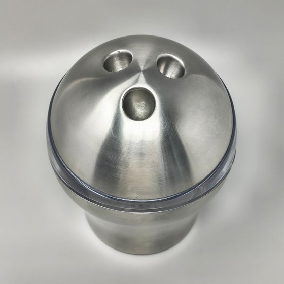 Image 1 of WMF Space Age "Bowling Ball" ijsemmer uit de jaren 70. Gemaakt in Duitsland.