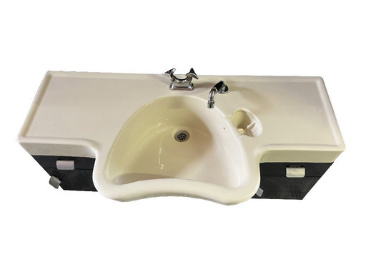 2x wall mounted barber sink - Olymp 120