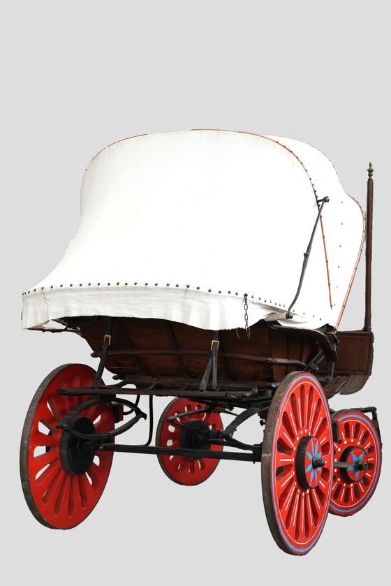 Image 1 of Raro carro “Dottorina” de 1870: un antiguo carro italiano con un encanto atemporal